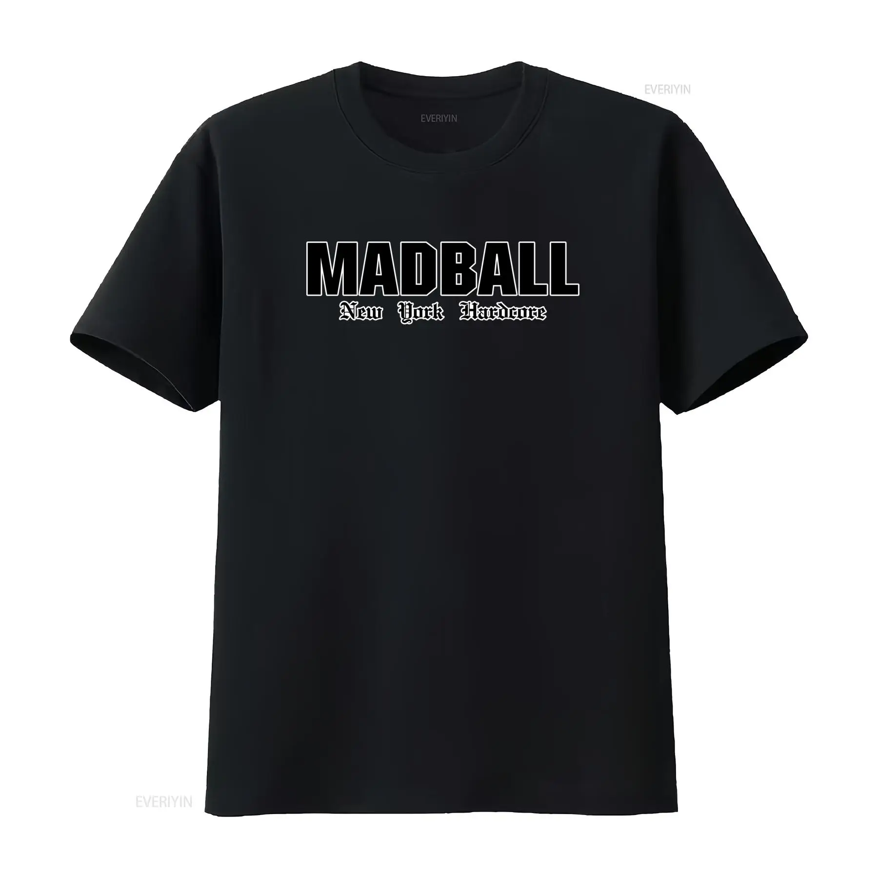 Vintage Fashion Jersey - เสื้อยืด Madball New York Hardcore พิมพ์ลายทันสมัยสำหรับแฟชั่นคนเมือง