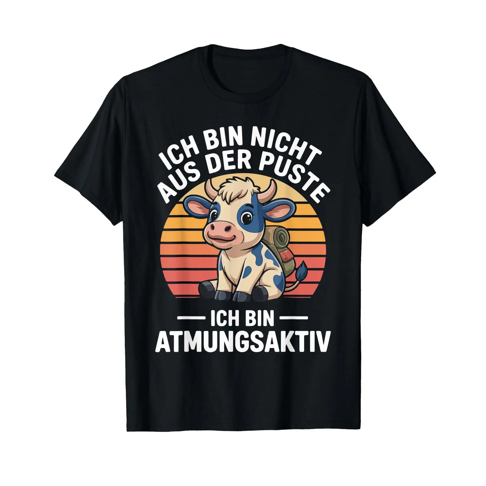 Vintage Fashion Quotes - เสื้อยืดพร้อมข้อความภาษาเยอรมัน quot Ich Bin Nicht Aus
