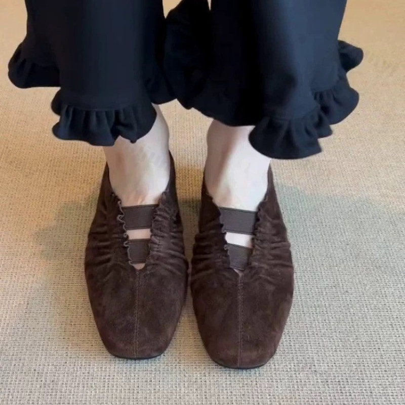 รองเท้าสตรีทรงแมรี่เจนหัวเหลี่ - Vintage Outdoor Fashion บทวิจารณ์และราคา