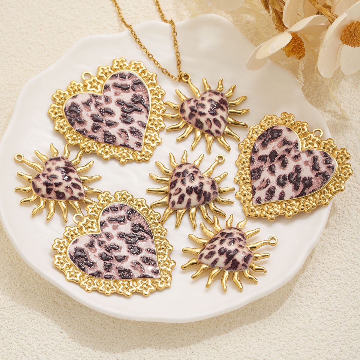 1-2 ชิ้น จี้สแตนเลสสตีลวินเทจ  - Vintage Fashion Stores บทวิจารณ์และราคา