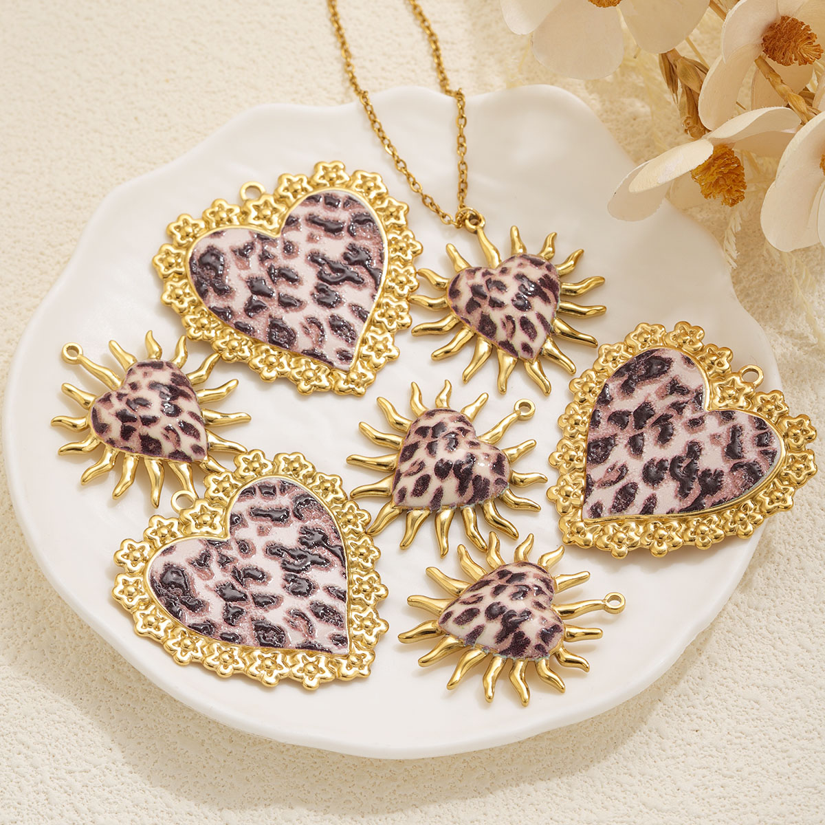 1-2 ชิ้น จี้สแตนเลสสตีลวินเทจ  - Vintage Fashion Stores บทวิจารณ์และราคา