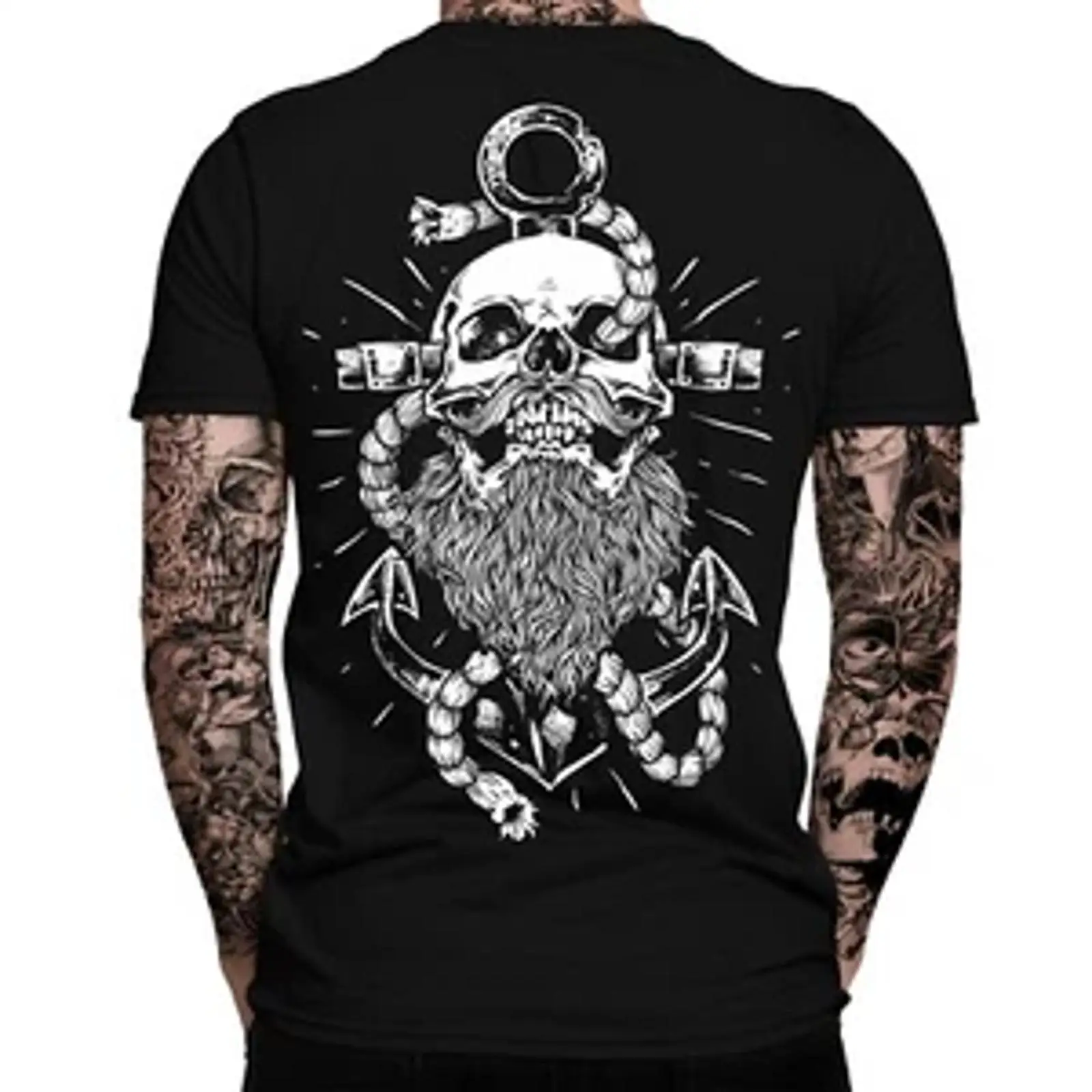 เสื้อยืด Anchor สำหรับผู้ชาย ล - Vintage Fashion Hamburg บทวิจารณ์และราคา