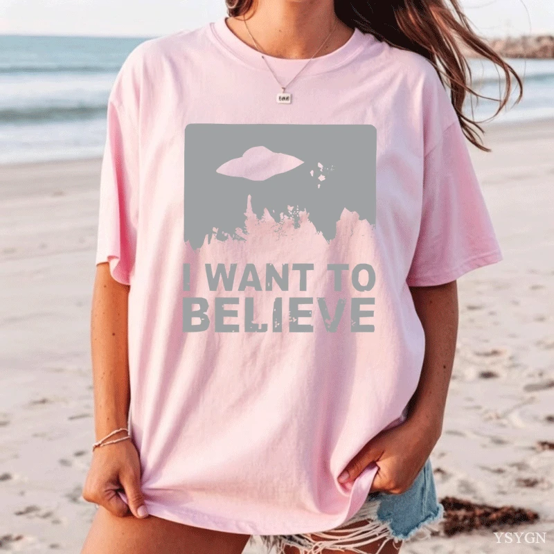 เสื้อยืดลายกราฟิกป่า UFO วินเท - Vintage Fashion Quotes บทวิจารณ์และราคา