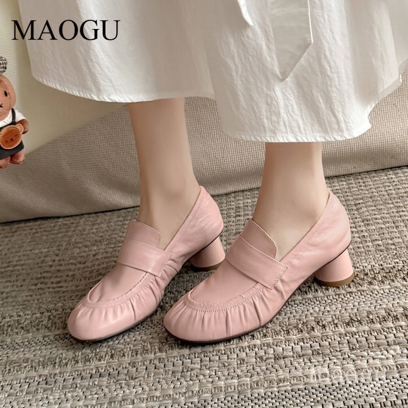 รองเท้าหนังนิ่มแบบสวมสำหรับผู้ - Vintage Fashion Online บทวิจารณ์และราคา