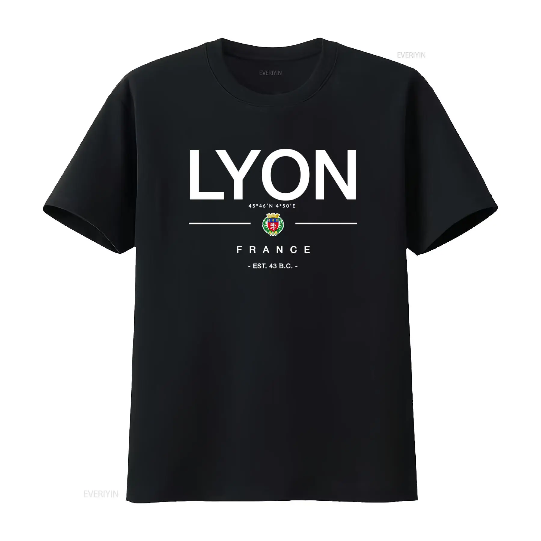 เสื้อยืดลายเมืองลียง ฝรั่งเศส  - Vintage Fashion Jersey บทวิจารณ์และราคา