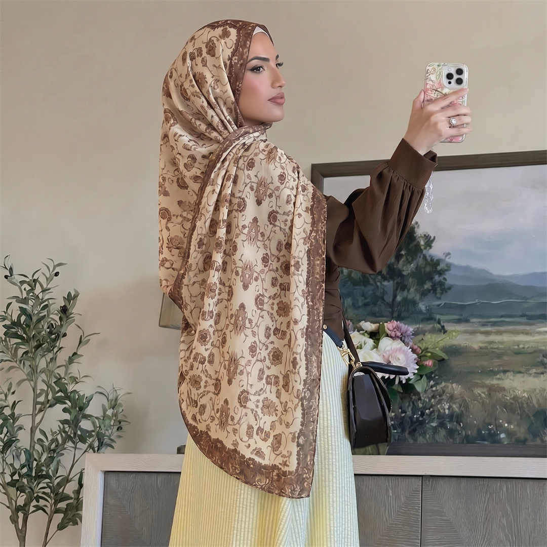 ผ้าคลุมศีรษะลายดอกไม้สไตล์วินเ - Vintage Outdoor Fashion บทวิจารณ์และราคา