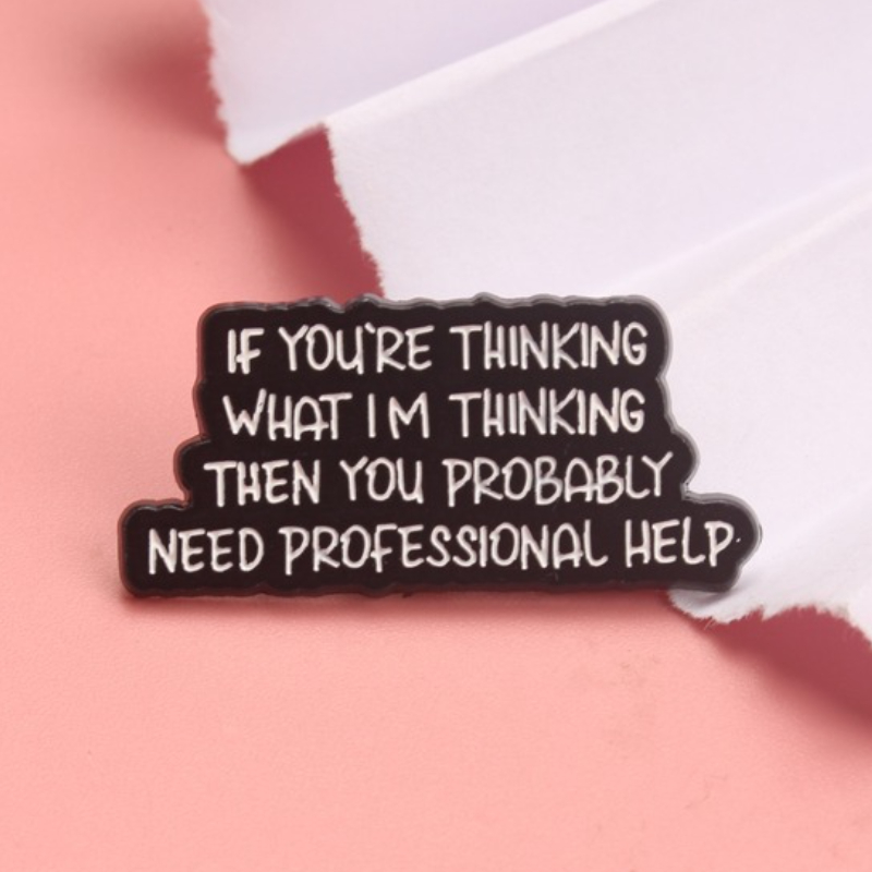 เข็มกลัดเคลือบลายวินเทจตลกขบขั - Vintage Fashion Quotes บทวิจารณ์และราคา